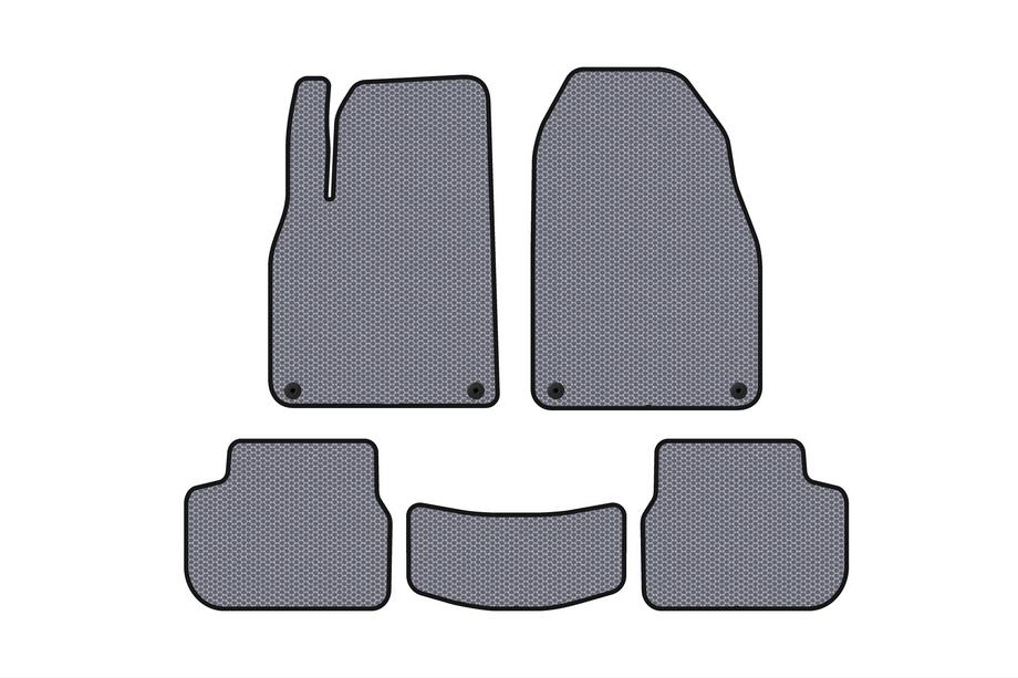 Saab 9-3 2002-2014 Alfombrillas de Goma Carsuit (Gris) Foto 1