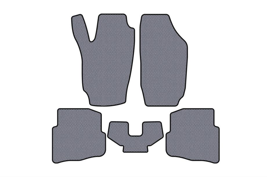 Seat Ibiza 2002-2009 Alfombrillas de Goma Carsuit (Gris) Image