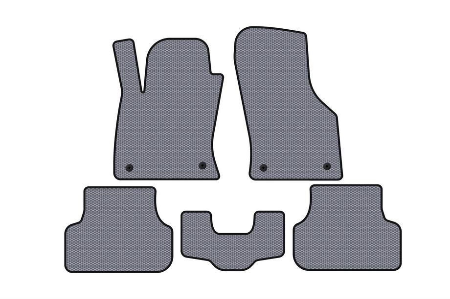 Seat Leon 2013-2020 Alfombrillas de goma Carsuit (2013-2016, SW, gris) Foto 1