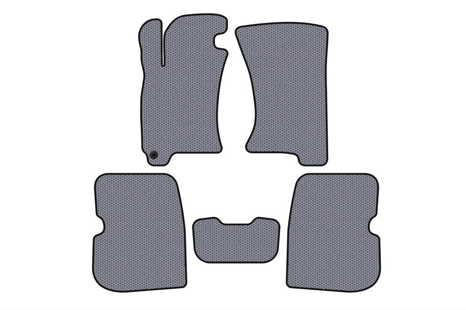 Subaru Forester 1997-2002 Alfombrillas de Goma Carsuit (Gris) Foto 1
