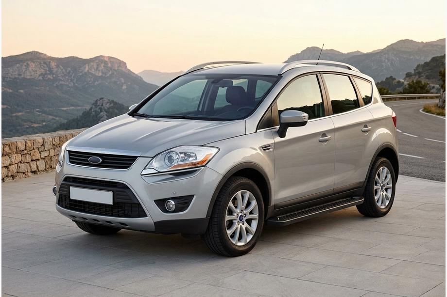 Ford Kuga 2008-2013 Estribos Laterales Allmond Black (2 uds., Aluminio) Image