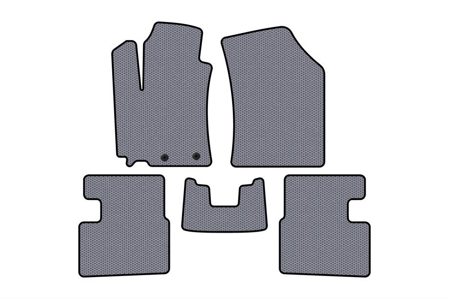 Suzuki Swift 2010-2017 Alfombrillas de goma Carsuit (HB, 5 puertas, gris) Foto 1