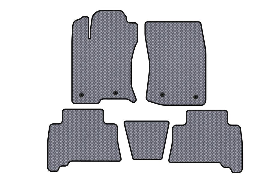 Toyota 4Runner 2009-2024 Alfombrillas de goma Carsuit (2009-2014, gris) Foto 1