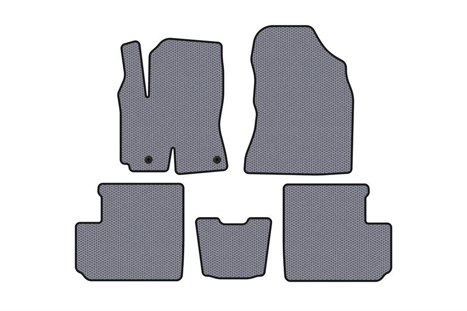 Toyota Rav 4 2001-2005 Alfombrillas de Goma Carsuit (Gris) Foto 1