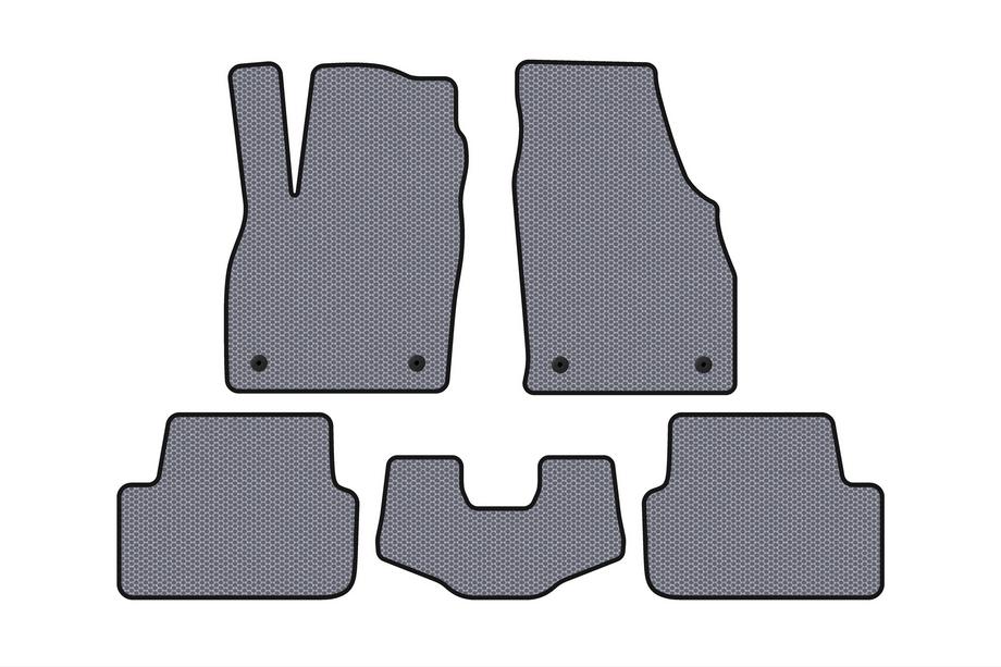 Volkswagen Polo 2017- Alfombrillas de Goma Carsuit (HB, Gris) Image