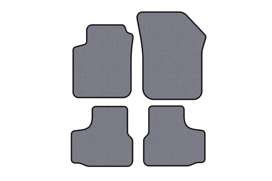 Volkswagen UP 2011-2023 Alfombrillas de Goma Carsuit (Gris) Foto 1