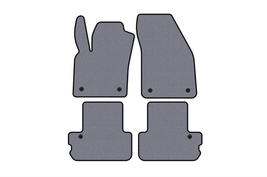Volvo C70 2006-2010 Alfombrillas de goma Carsuit (Cabriolet, gris) Image