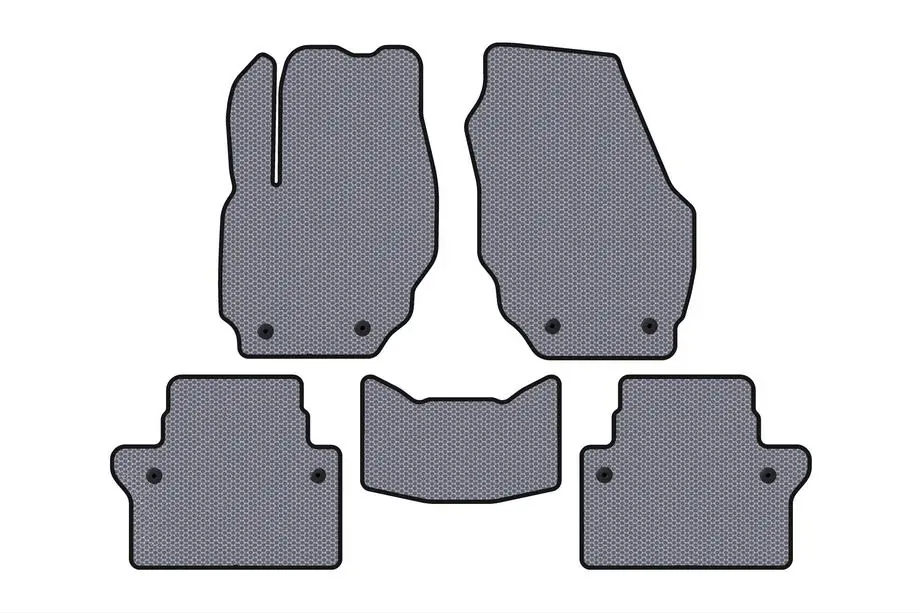 Volvo S80 2006-2016 Alfombrillas de Goma Carsuit (Gris) Foto 1