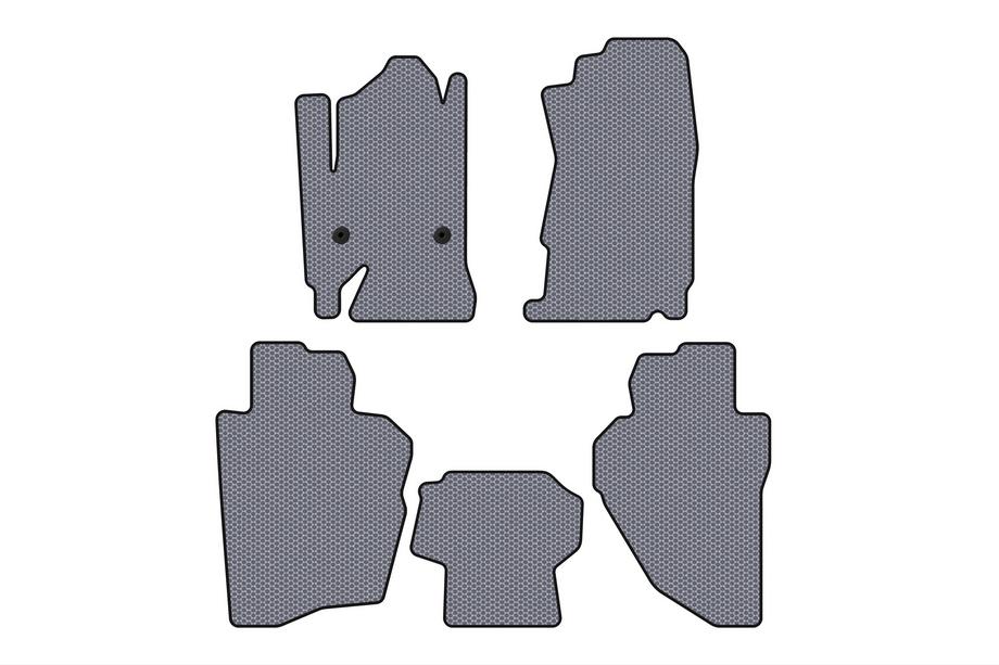 Chevrolet Silverado 2013-2019 Alfombrillas de Goma Carsuit (Gris) Foto 1