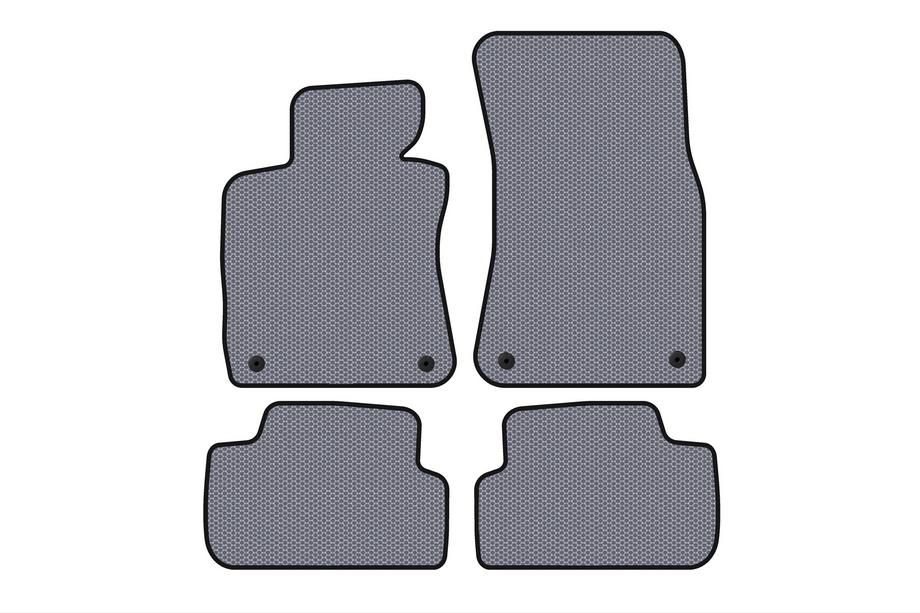 BMW 6 Series E63/E64 2003-2010 Alfombrillas de Goma Carsuit (Gris) Image