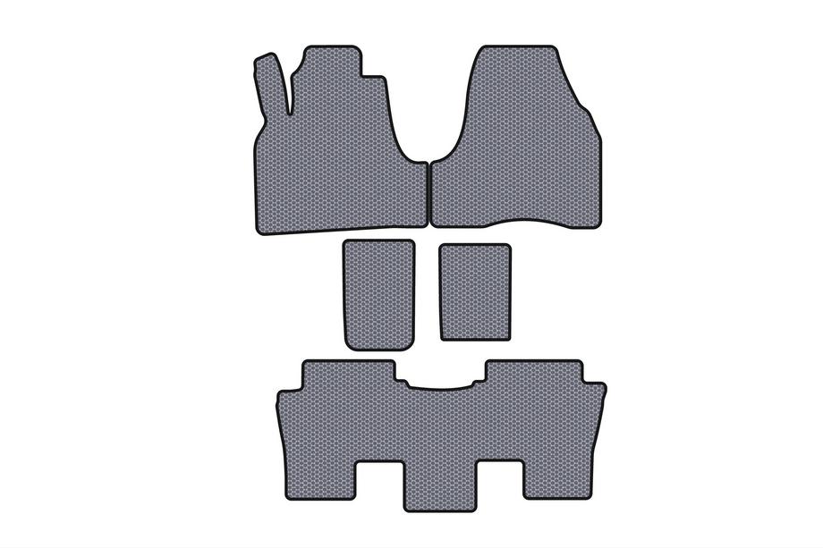 Citroen C-8 2002-2014 Alfombrillas de Goma Carsuit (Gris) Image