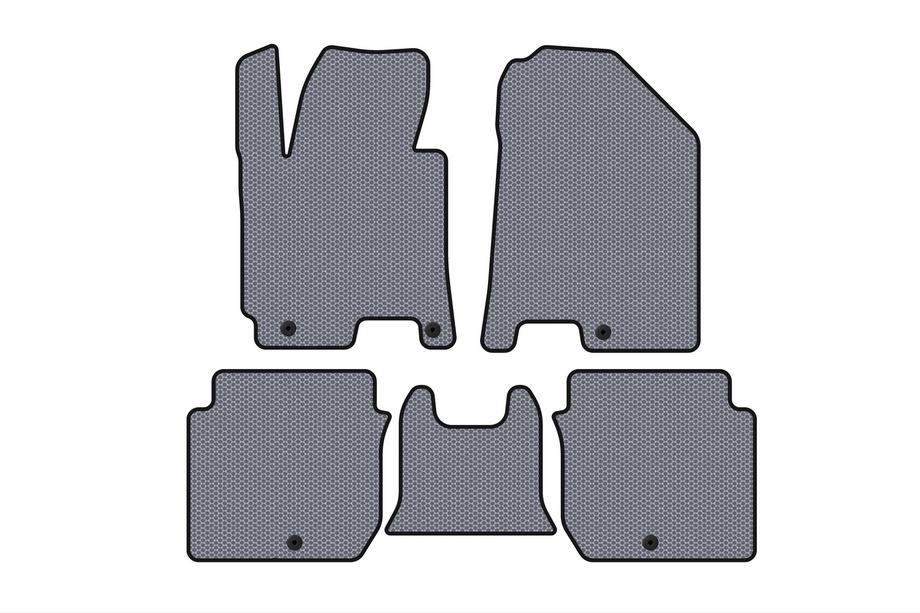 Kia Forte 2008–2024 Alfombrillas de goma Carsuit (2016-2018, gris) Foto 1