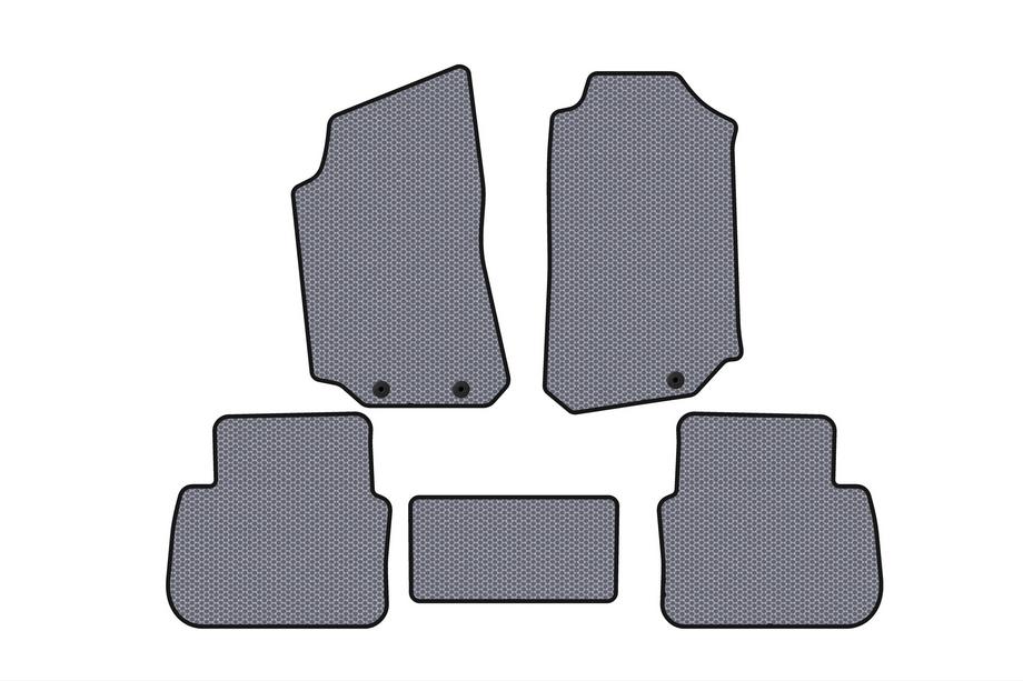 Saab 9-5 1997-2010 Alfombrillas de Goma Carsuit (Gris) Image