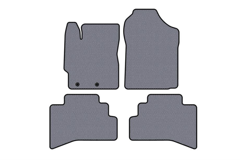 Toyota Prius C 2012-2019 Alfombrillas de Goma Carsuit (Gris) Image