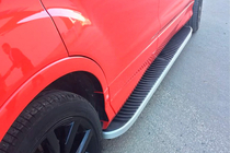 Ford Kuga/Escape 2013-2019 Estribos Laterales Tayga Grey (2 uds., Aluminio) foto 6
