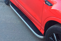 Ford Kuga/Escape 2013-2019 Estribos Laterales Tayga Grey (2 uds., Aluminio) foto 7