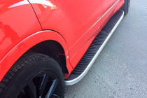 Ford Kuga/Escape 2013-2019 Estribos Laterales Tayga Grey (2 uds., Aluminio) foto 8