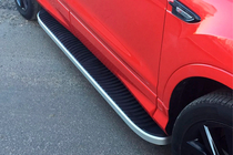 Ford Kuga/Escape 2013-2019 Estribos Laterales Tayga Grey (2 uds., Aluminio) foto 9