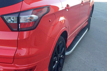 Ford Kuga/Escape 2013-2019 Estribos Laterales Tayga Grey (2 uds., Aluminio) foto 12