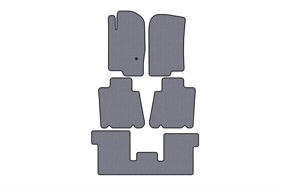 Ford Explorer 2001-2005 Alfombrillas de goma Carsuit (3 filas, gris) Image
