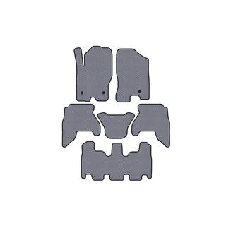 Alfombrillas de goma para interior Carsuit V1 (3 filas, gris, 2010-2014) Nissan Pathfinder R51 2005-2014 foto 1