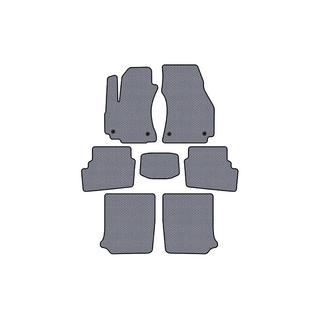 Alfombrillas de goma Carsuit (3 filas, 2003-2005, 7 plazas, gris) Opel Zafira A 1998-2005 foto 1