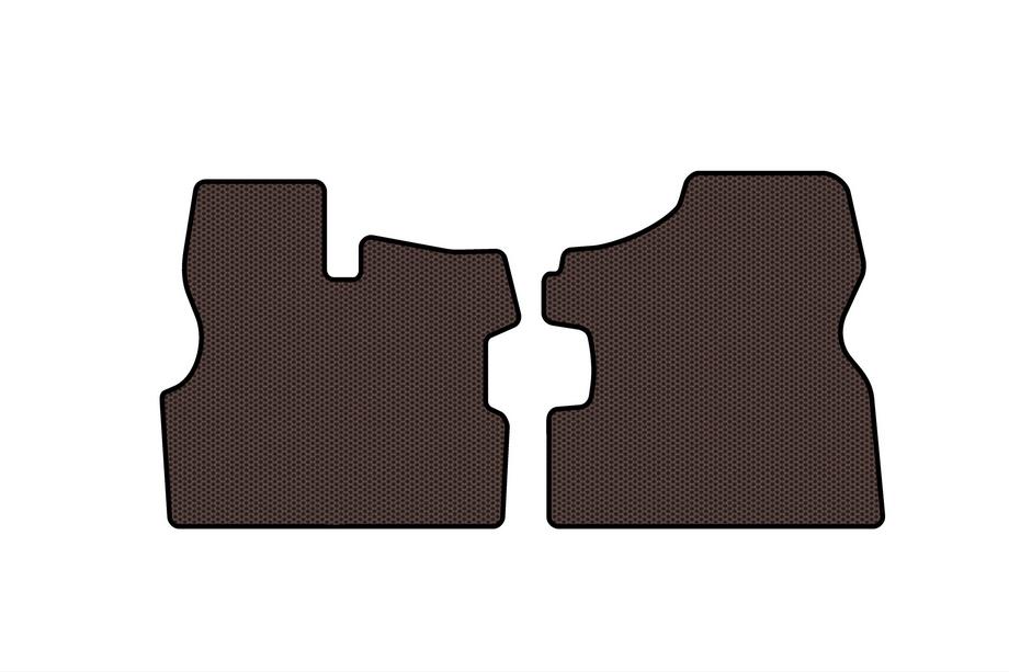 Ford Transit 1991-2000 Alfombrillas de Goma Carsuit (Marrón) Image
