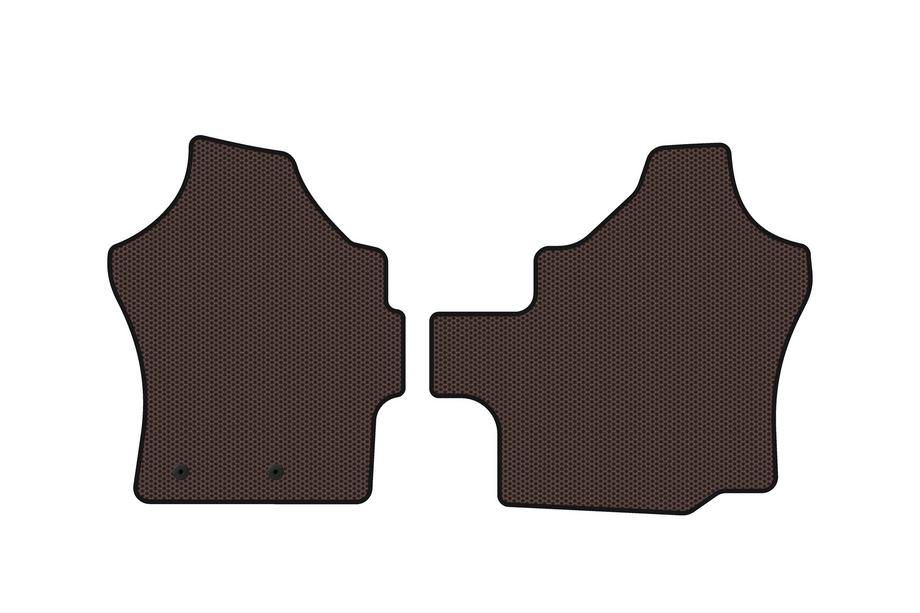Toyota HiAce Alfombrillas de Goma Carsuit (Marrón) Image
