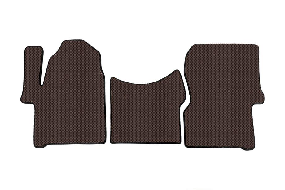 Volkswagen Crafter 2006-2016 Alfombrillas de Goma Carsuit V3 (Marrón) Foto 1