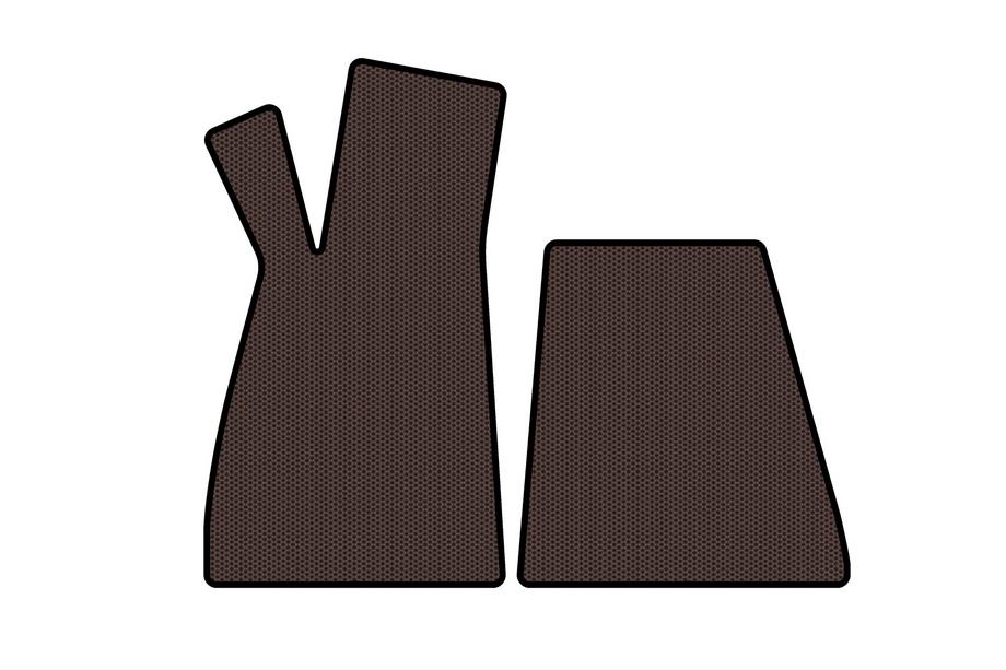 Smart 1998-2007 Alfombrillas de Goma Carsuit (Roadster, Marrón) Image