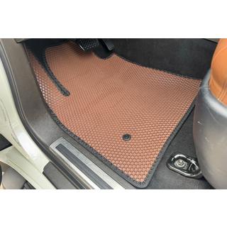 Alfombrillas de goma Carsuit (2007-2012, marrón) Toyota Land Cruiser 200 2007-2021 foto 1
