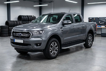 Ford Ranger 2011–2022 Estribos Laterales Tayga Grey (2 uds., Aluminio) foto 1