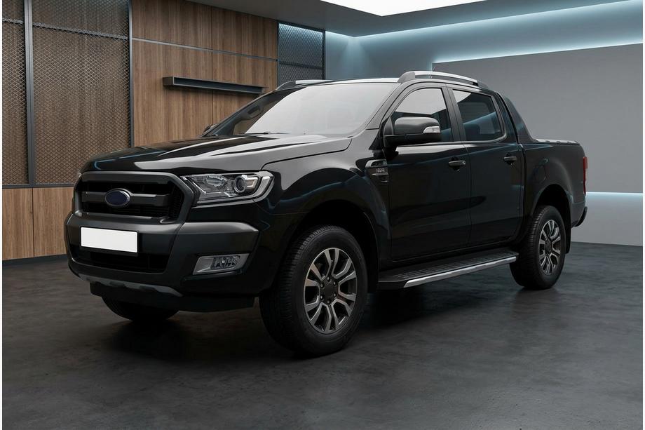 Ford Ranger 2011–2022 Estribos Laterales Fullmond (2 uds, aluminio) Image
