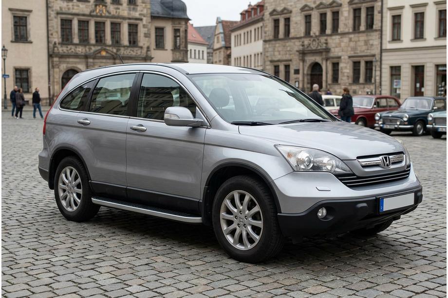 Honda CRV 2007-2011 Estribos Laterales Tayga Grey (2 uds., Aluminio) Image