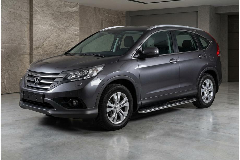Honda CRV 2012-2016 Estribos Laterales Maydos V1 (2 uds., Aluminio y Acero Inoxidable) Image