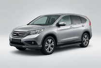 Honda CRV 2012-2016 Estribos Laterales Bosphorus Black (2 uds., Aluminio) foto 1