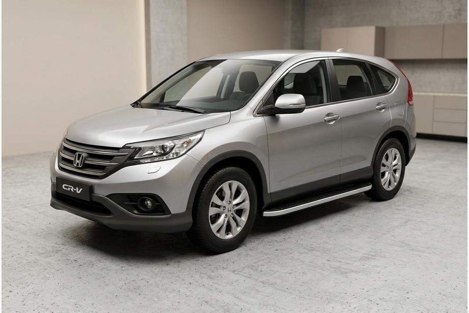 Honda CRV 2012-2016 Estribos Laterales Tayga Grey (2 uds., Aluminio) Image