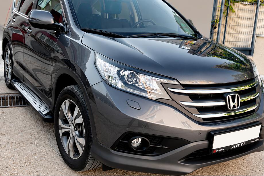 Honda CRV 2012-2016 Estribos Laterales Allmond Grey (2 uds., Aluminio) Image