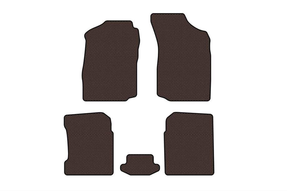 Chery Amulet 2003-2014 Alfombrillas de Goma Carsuit (Marrón) Image