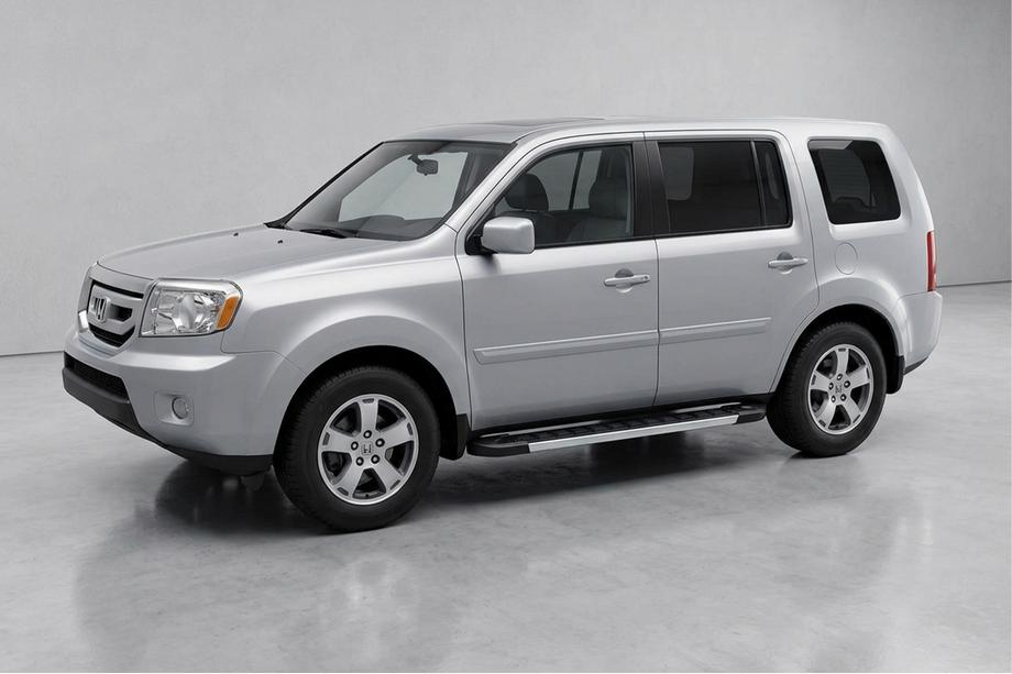 Honda Pilot 2008-2015 Estribos Laterales RedLine V1 (2 uds., Aluminio) Image
