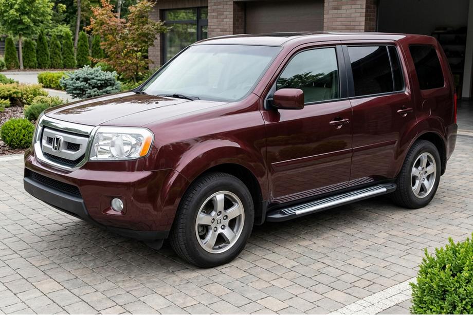 Honda Pilot 2008-2015 Estribos Laterales Line (2 uds., Aluminio) Image