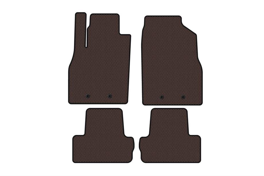 Chevrolet Volt 2010-2016 Alfombrillas de Goma Carsuit (Marrón) Image