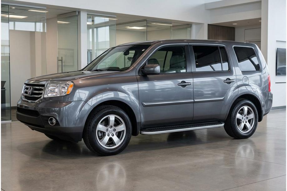 Honda Pilot 2008-2015 Estribos Laterales Tayga Grey (2 uds., Aluminio) Image