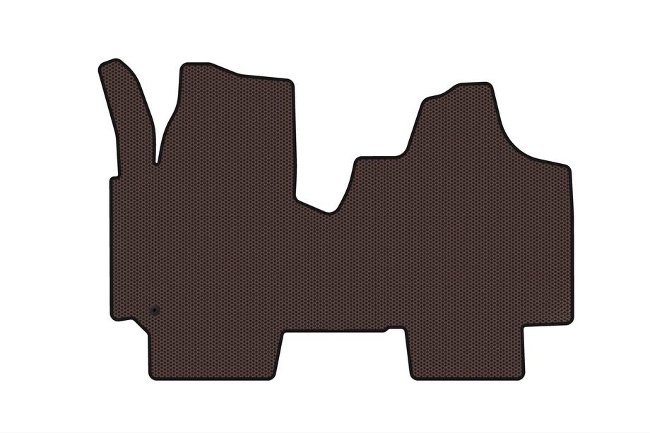 Fiat Scudo 2007-2015 Alfombrillas de Goma Carsuit (Marrón) Image