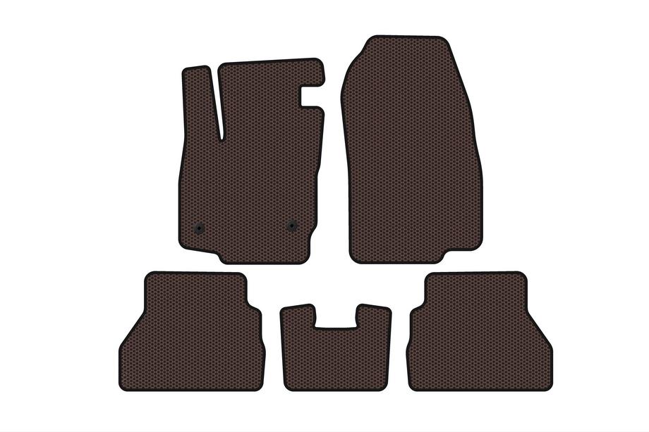 Ford B-Max 2012-2017 Alfombrillas de Goma Carsuit (Marrón) Image