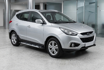 Hyundai IX-35 2010-2015 Estribos Laterales Sunrise (2 uds., Aluminio) foto 1