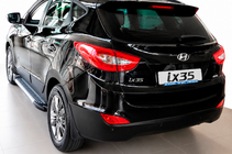 Hyundai IX-35 2010-2015 Estribos Laterales Line (2 uds., Aluminio) foto 1