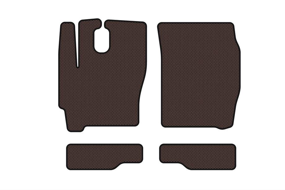 Iveco Eurocargo 2002-2008 Alfombrillas de Goma Carsuit (Marrón) Image
