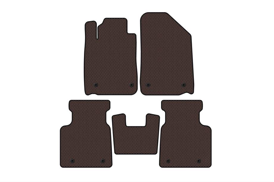 Lexus ES 2001-2006 Alfombrillas de Goma Carsuit (Marrón) Image