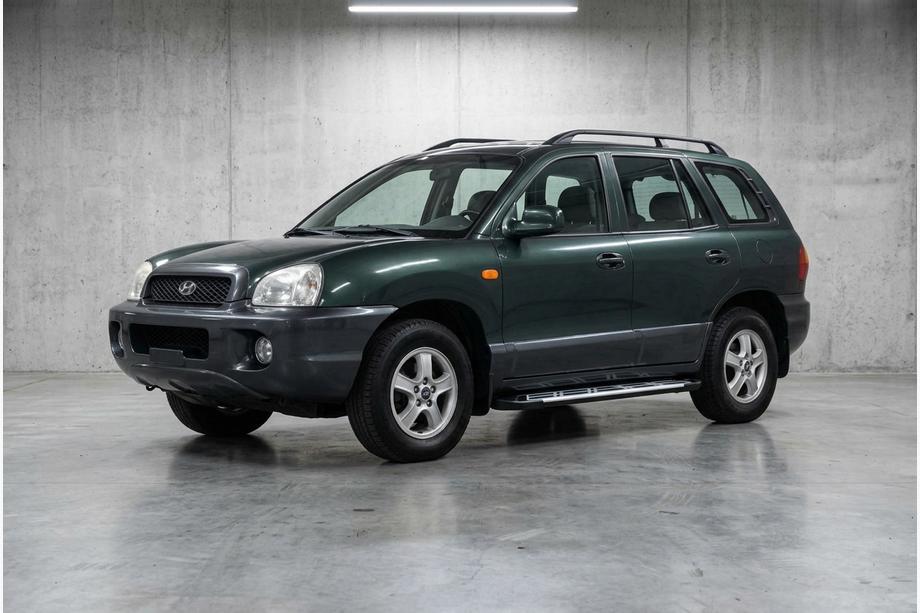 Hyundai Santa Fe 1 2000-2006 Estribos Laterales Sunrise (2 uds., Aluminio) Image